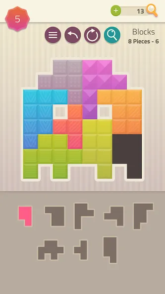 Взломанная Polygrams — Tangram Puzzles (Полиграммы)  [МОД Unlocked] — полная версия apk на Андроид screen 5