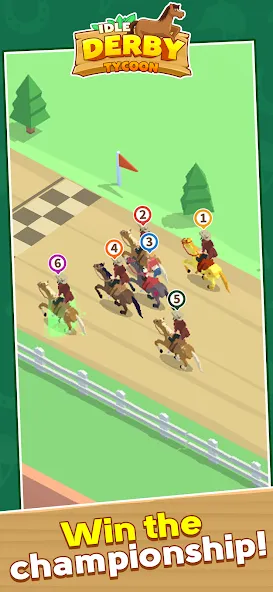 Скачать взлом Idle Derby Tycoon (Айдл Дерби Тайкун)  [МОД Все открыто] — полная версия apk на Андроид screen 2