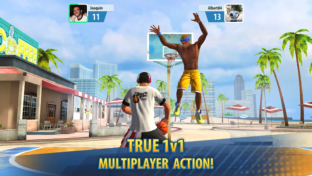 Взломанная Basketball Stars: Multiplayer (Баскетбол Старс)  [МОД Все открыто] — полная версия apk на Андроид screen 2