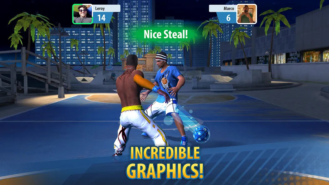 Взломанная Basketball Stars: Multiplayer (Баскетбол Старс)  [МОД Все открыто] — полная версия apk на Андроид screen 4