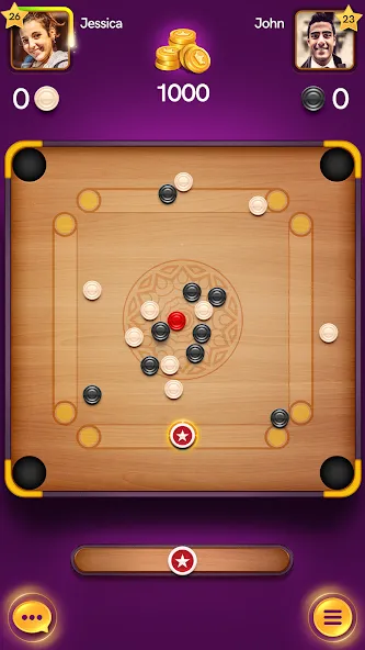 Взлом Carrom Pool: Disc Game (Карром Пул)  [МОД Бесконечные монеты] — полная версия apk на Андроид screen 2