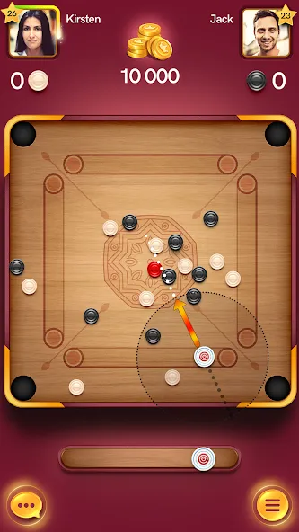 Взлом Carrom Pool: Disc Game (Карром Пул)  [МОД Бесконечные монеты] — полная версия apk на Андроид screen 4