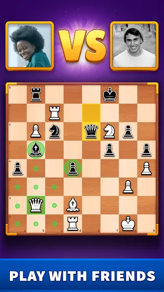 Скачать взломанную Chess Clash: Online & Offline  [МОД Unlocked] — полная версия apk на Андроид screen 1