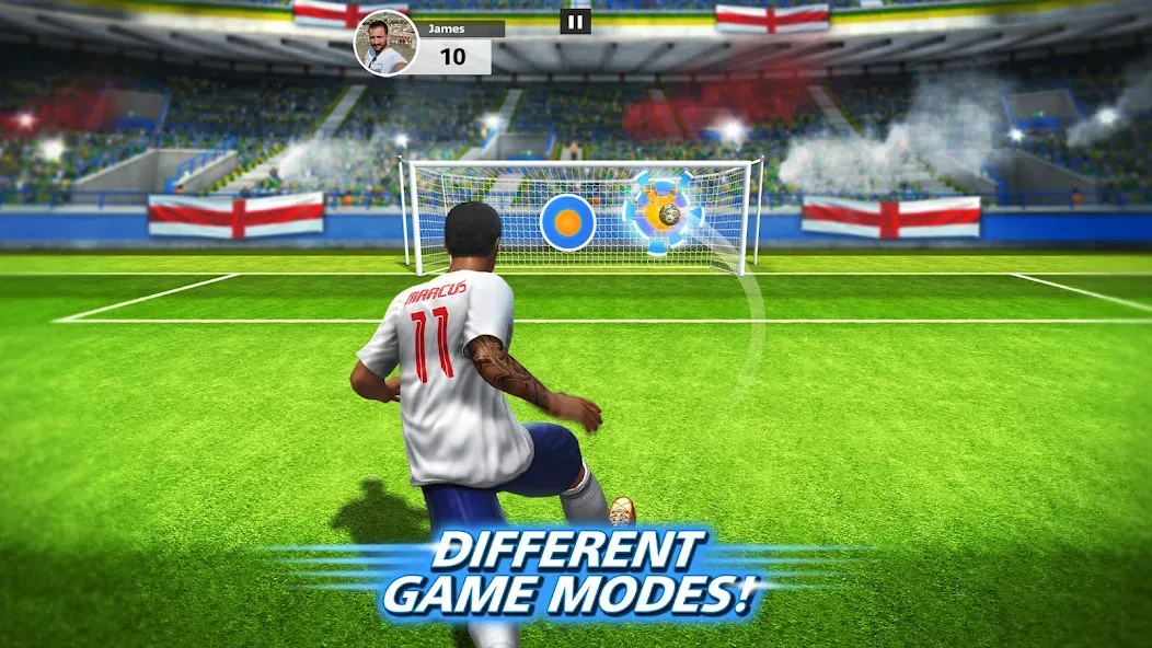 Взломанная Football Strike: Online Soccer (Футбольный забастовка)  [МОД Много монет] — полная версия apk на Андроид screen 3