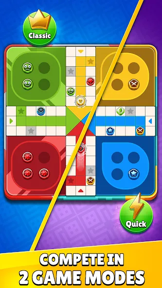 Взломанная Ludo Party : Dice Board Game (Лудо Пати)  [МОД Много денег] — полная версия apk на Андроид screen 2