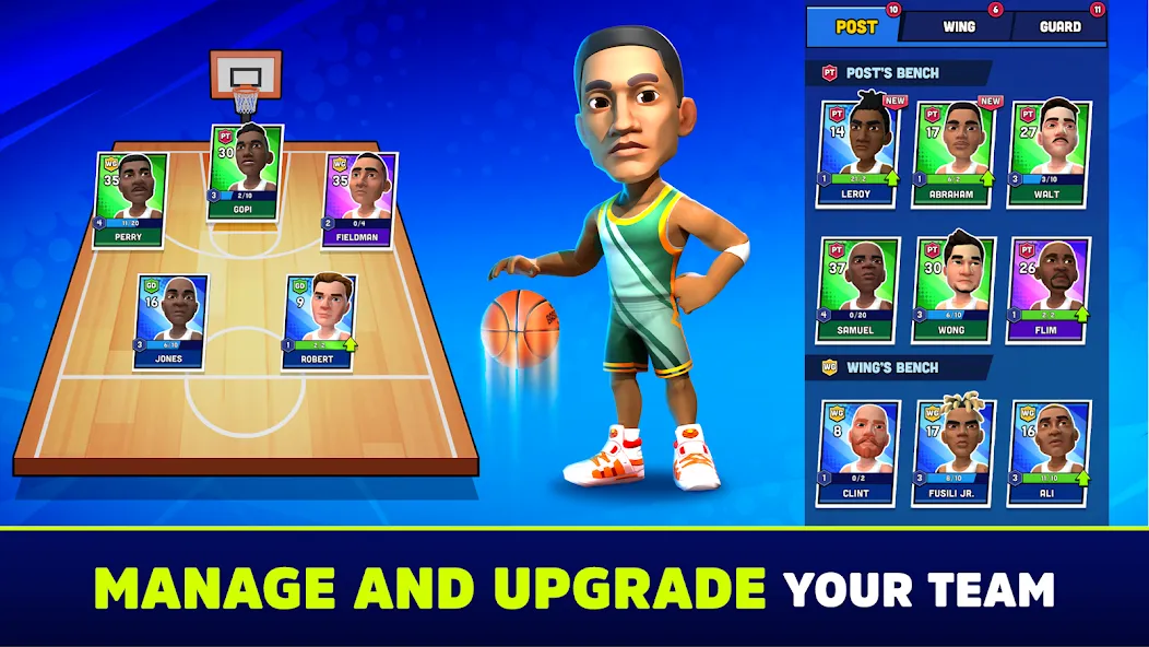 Взломанная Mini Basketball (Мини баскетбол)  [МОД Unlimited Money] — стабильная версия apk на Андроид screen 3