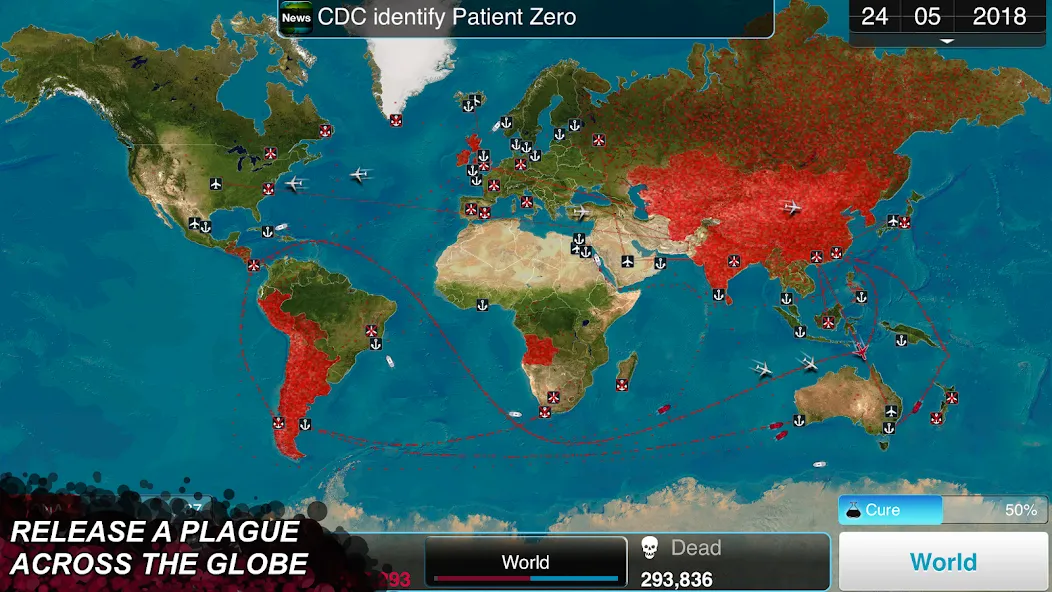 Взломанная Plague Inc.  [МОД Mega Pack] — последняя версия apk на Андроид screen 2