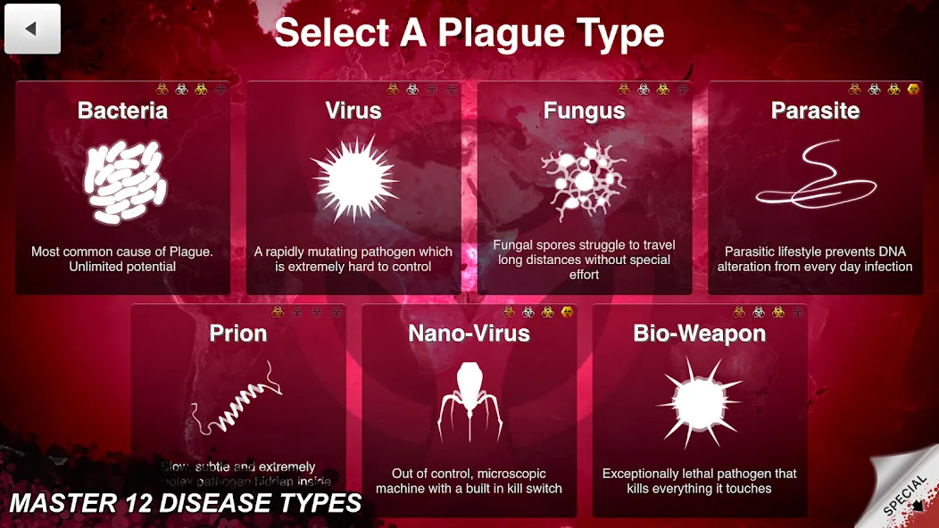 Взломанная Plague Inc.  [МОД Mega Pack] — последняя версия apk на Андроид screen 4