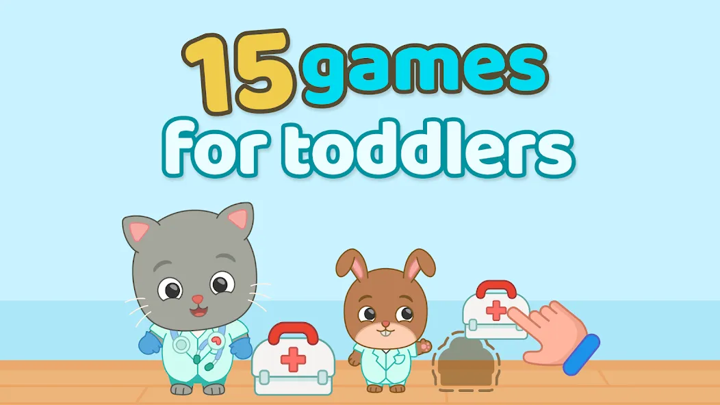 Взлом Learning games for toddlers 2+  [МОД Unlimited Money] — последняя версия apk на Андроид screen 1