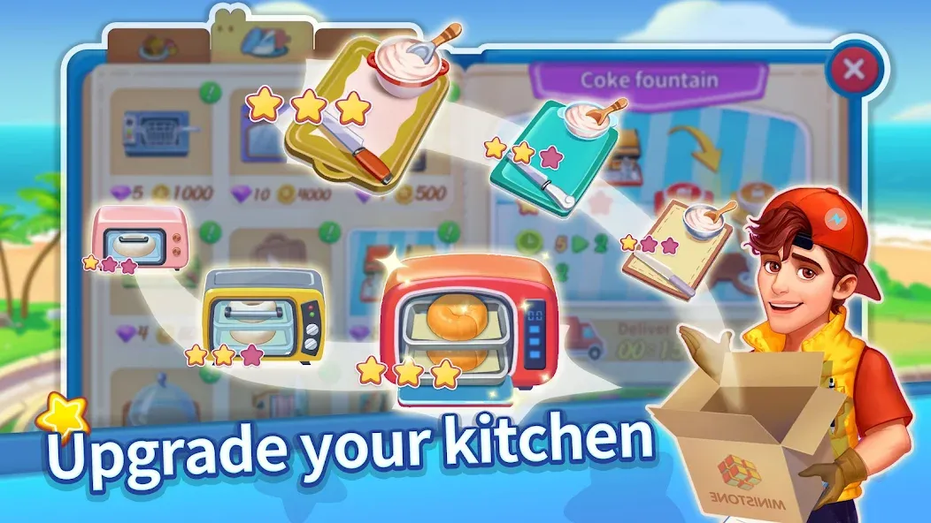 Скачать взломанную Cooking Master Adventure Games (Кукинг Мастер)  [МОД Unlimited Money] — стабильная версия apk на Андроид screen 4