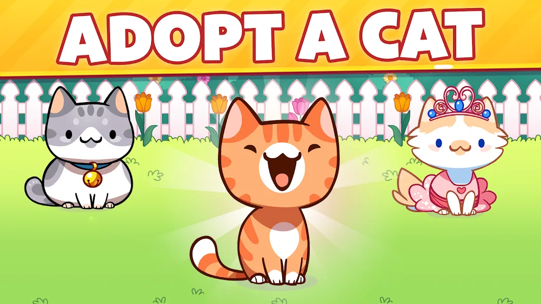 Взлом Cat Game — The Cats Collector!  [МОД Бесконечные деньги] — последняя версия apk на Андроид screen 1