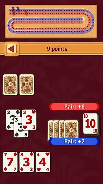 Скачать взломанную Cribbage (Криббидж)  [МОД Unlimited Money] — стабильная версия apk на Андроид screen 2