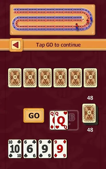 Скачать взломанную Cribbage (Криббидж)  [МОД Unlimited Money] — стабильная версия apk на Андроид screen 5