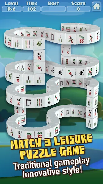 Скачать взлом 3D Mahjong Triple Tile Match (Маджонг Трипл Плит Матч)  [МОД Много монет] — стабильная версия apk на Андроид screen 1