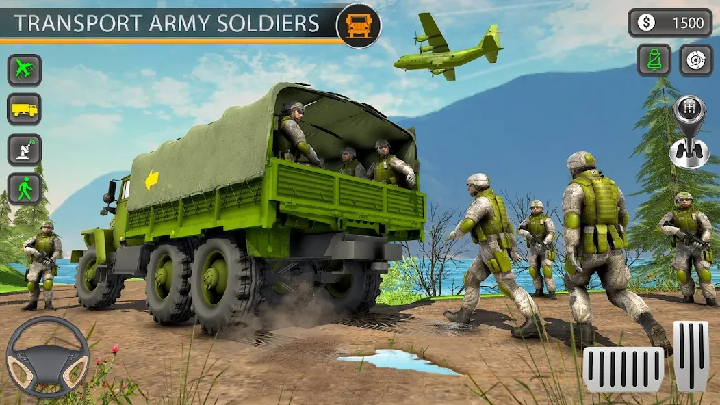 Скачать взлом Army Transport Military Games  [МОД Mega Pack] — полная версия apk на Андроид screen 2