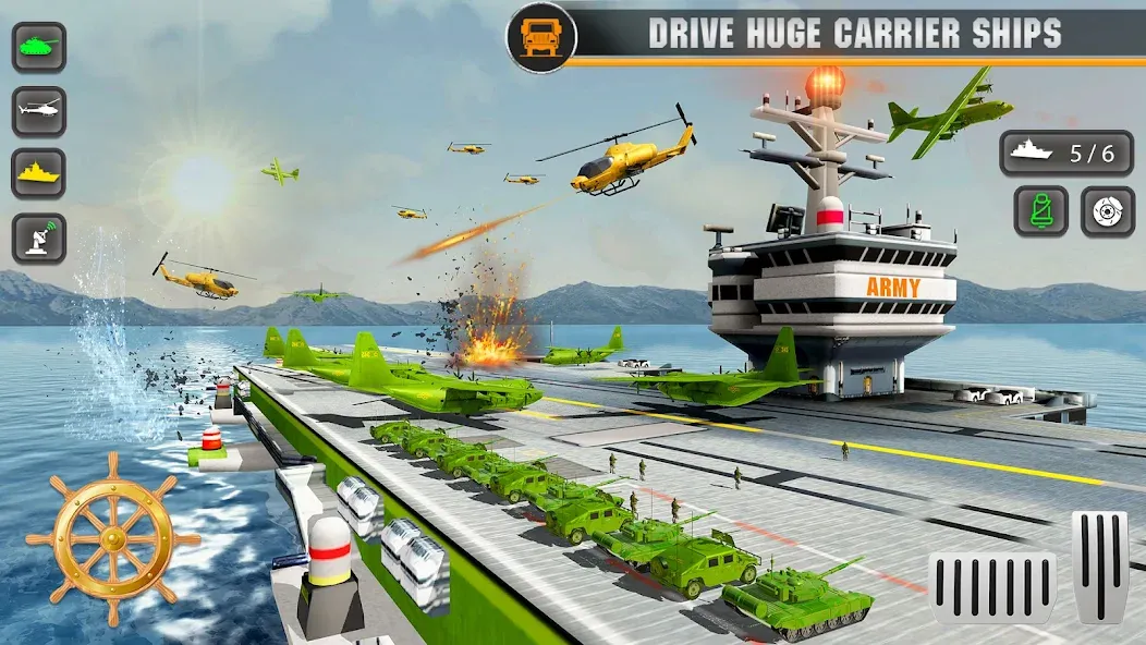 Скачать взлом Army Transport Military Games  [МОД Mega Pack] — полная версия apk на Андроид screen 5