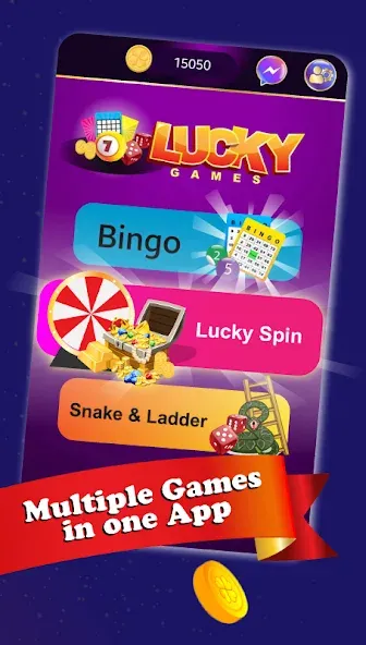 Скачать взломанную Lucky Games: Win Real Cash (Лаки Геймс)  [МОД Бесконечные деньги] — полная версия apk на Андроид screen 4