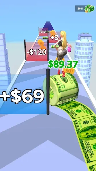 Взлом Money Roller (Мани Роллер)  [МОД Бесконечные деньги] — последняя версия apk на Андроид screen 3