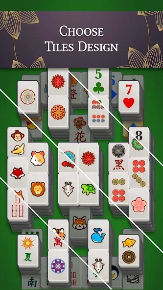 Взломанная Mahjong Solitaire  [МОД Бесконечные деньги] — стабильная версия apk на Андроид screen 4