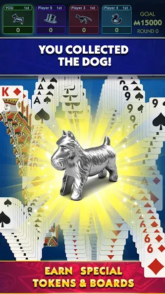 Скачать взломанную MONOPOLY Solitaire: Card Games (Монополия Солитер)  [МОД Бесконечные монеты] — полная версия apk на Андроид screen 3