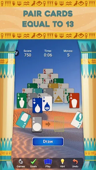 Скачать взлом Pyramid Solitaire — Card Games (Пирамида Солитер)  [МОД Бесконечные деньги] — полная версия apk на Андроид screen 2