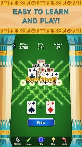 Скачать взлом Pyramid Solitaire — Card Games (Пирамида Солитер)  [МОД Бесконечные деньги] — полная версия apk на Андроид screen 4