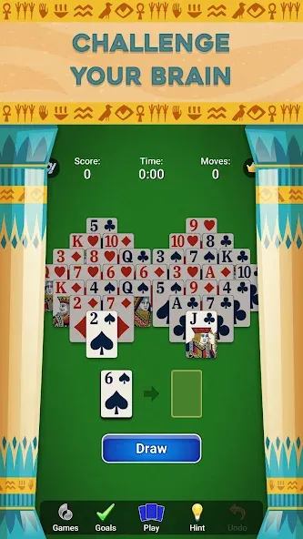 Скачать взлом Pyramid Solitaire — Card Games (Пирамида Солитер)  [МОД Бесконечные деньги] — полная версия apk на Андроид screen 5