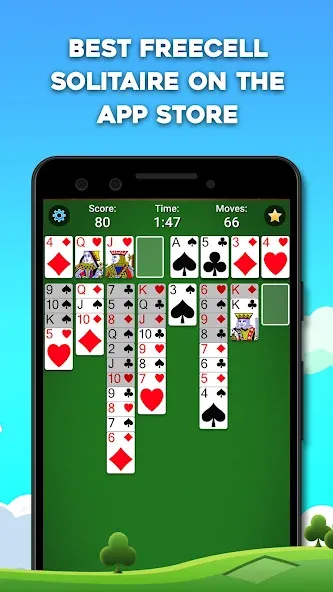 Скачать взлом FreeCell Solitaire: Card Games (Фрицелл пасьянс)  [МОД Много монет] — последняя версия apk на Андроид screen 2