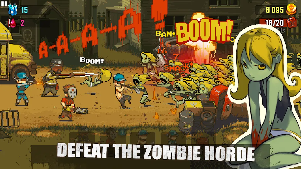 Скачать взлом Dead Ahead: Zombie Warfare (Дед Ахед)  [МОД Много монет] — последняя версия apk на Андроид screen 2