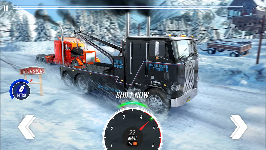 Скачать взлом Big Rig Racing: Drag racing (Биг Риг Рейсинг)  [МОД Бесконечные деньги] — полная версия apk на Андроид screen 2