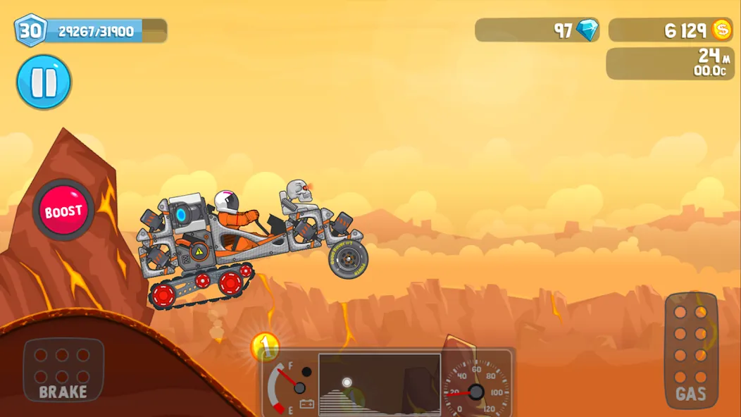 Взломанная Rovercraft:Race Your Space Car (Роверкрафт)  [МОД Unlimited Money] — стабильная версия apk на Андроид screen 3