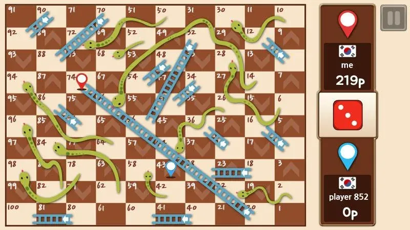 Скачать взломанную Snakes & Ladders King  [МОД Много монет] — последняя версия apk на Андроид screen 3