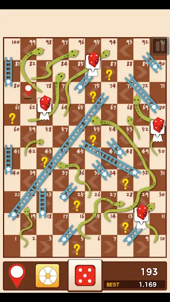 Скачать взломанную Snakes & Ladders King  [МОД Много монет] — последняя версия apk на Андроид screen 5