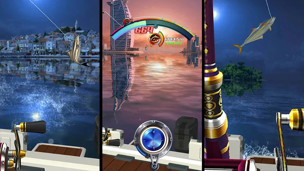 Взломанная Fishing Hook  [МОД Много монет] — последняя версия apk на Андроид screen 3