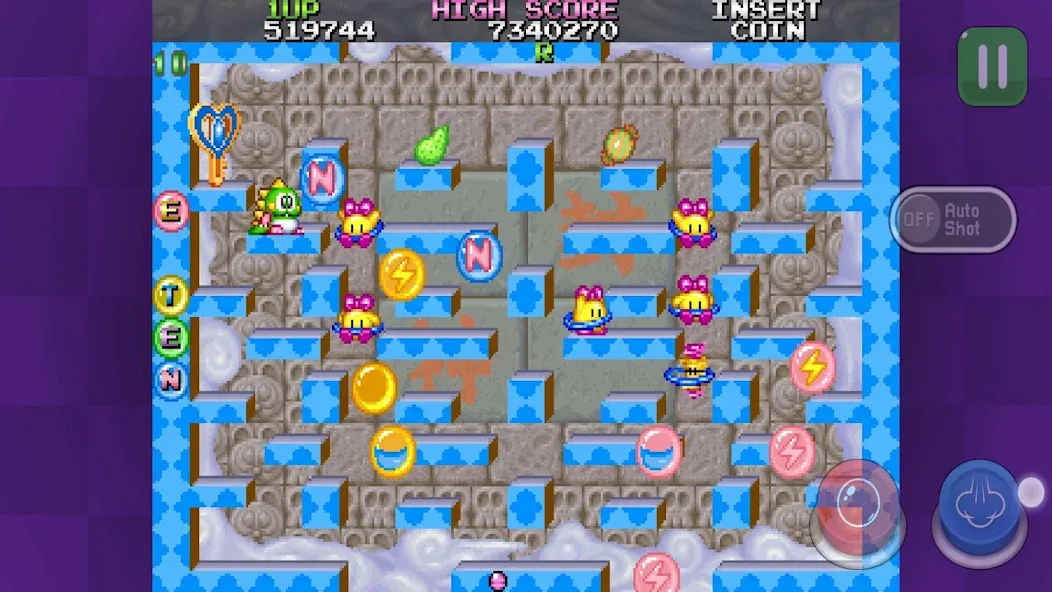 Взломанная Bubble Bobble 2 classic (Бабл Бобл 2 классик)  [МОД Menu] — последняя версия apk на Андроид screen 1