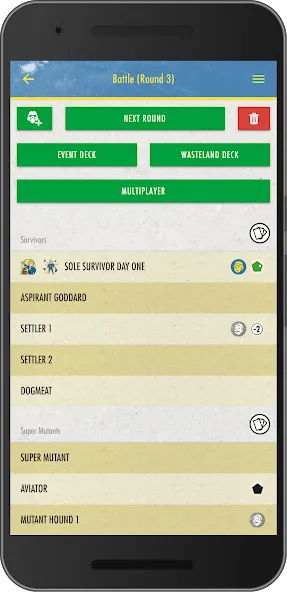 Скачать взломанную Fallout: Wasteland Warfare (Фоллаут)  [МОД Menu] — стабильная версия apk на Андроид screen 2