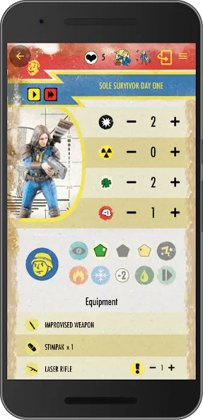 Скачать взломанную Fallout: Wasteland Warfare (Фоллаут)  [МОД Menu] — стабильная версия apk на Андроид screen 4