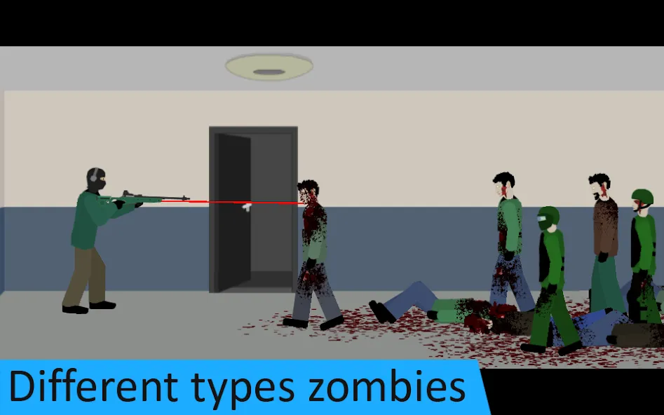 Скачать взломанную Flat Zombies: Defense&Cleanup (Флэт Зомби)  [МОД Меню] — стабильная версия apk на Андроид screen 2