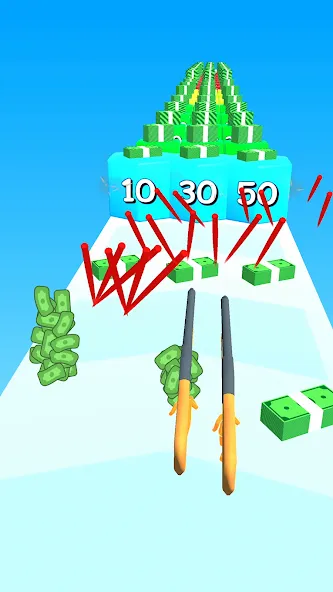 Скачать взломанную Gun Head Run (Ган Хэд Ран)  [МОД Unlimited Money] — полная версия apk на Андроид screen 1