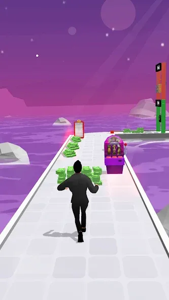 Скачать взломанную Money Run 3D (Мани Ран 3Д)  [МОД Все открыто] — полная версия apk на Андроид screen 5