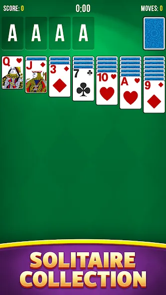 Взлом Solitaire Bliss Collection  [МОД Бесконечные монеты] — полная версия apk на Андроид screen 1
