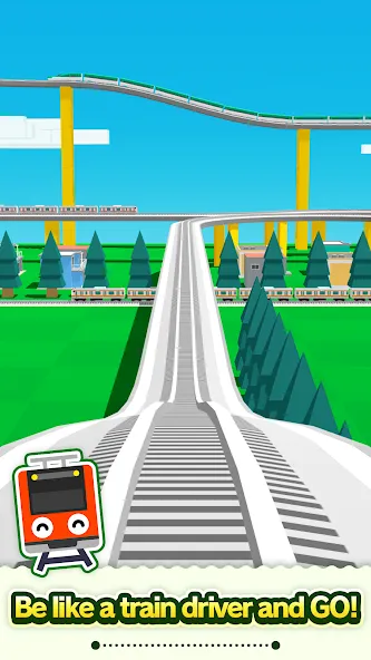 Взломанная Train Go — Railway Simulator (Трэйн Го)  [МОД Все открыто] — стабильная версия apk на Андроид screen 2