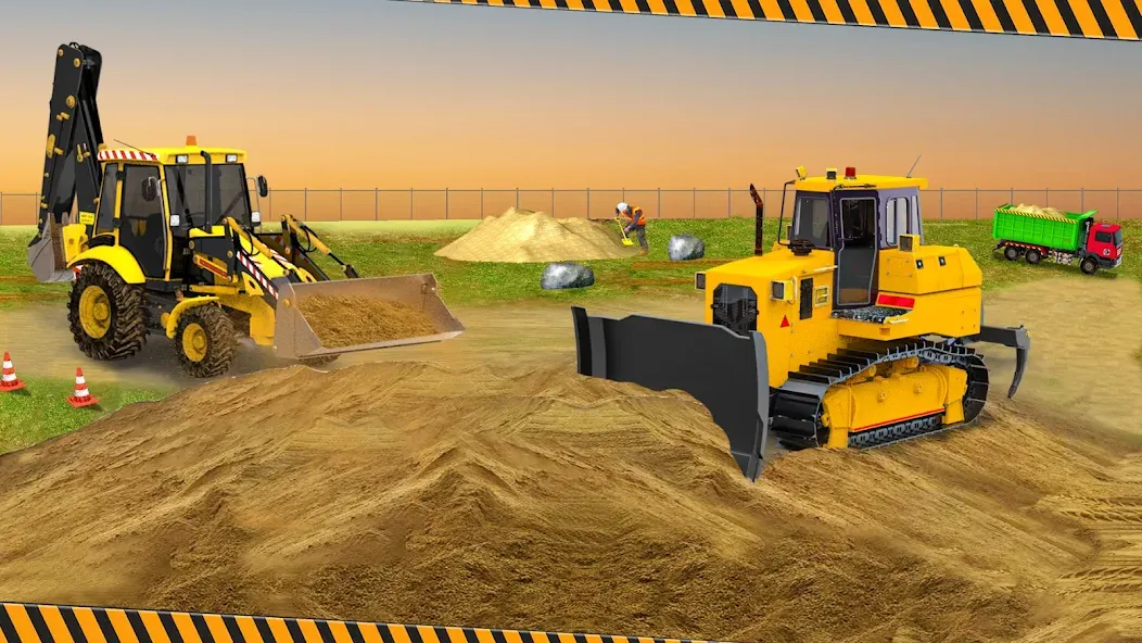 Скачать взлом Heavy Construction Simulator  [МОД Бесконечные деньги] — полная версия apk на Андроид screen 3