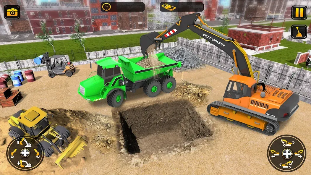 Скачать взлом Heavy Construction Simulator  [МОД Бесконечные деньги] — полная версия apk на Андроид screen 5