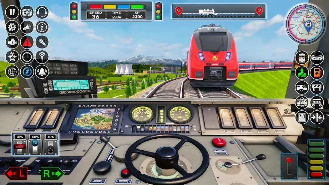 Скачать взломанную City Train Game 3d Train games  [МОД Много денег] — стабильная версия apk на Андроид screen 1