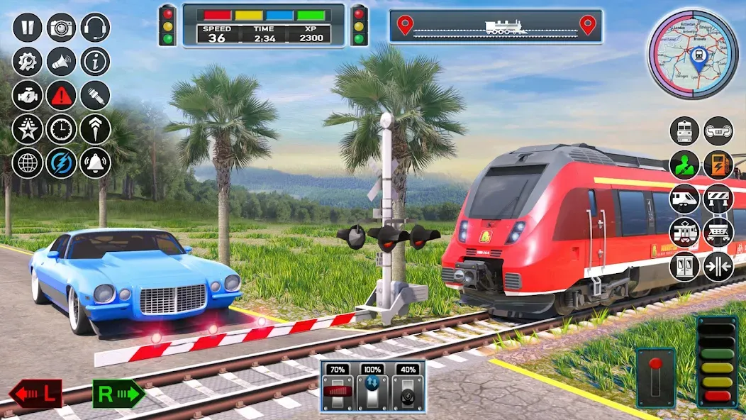 Скачать взломанную City Train Game 3d Train games  [МОД Много денег] — стабильная версия apk на Андроид screen 4