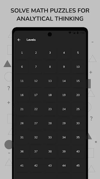 Взлом Math Puzzle & Brain Riddles  [МОД Menu] — стабильная версия apk на Андроид screen 1