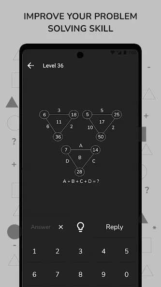 Взлом Math Puzzle & Brain Riddles  [МОД Menu] — стабильная версия apk на Андроид screen 5