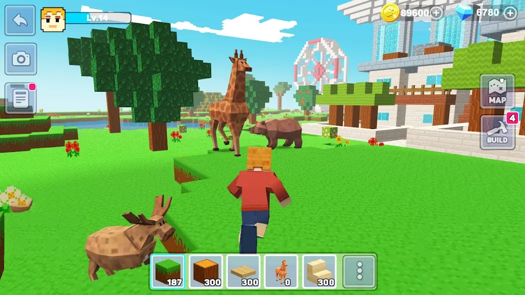 Взломанная MiniCraft: Blocky Craft 2024 (МиниКрафт)  [МОД Меню] — стабильная версия apk на Андроид screen 3