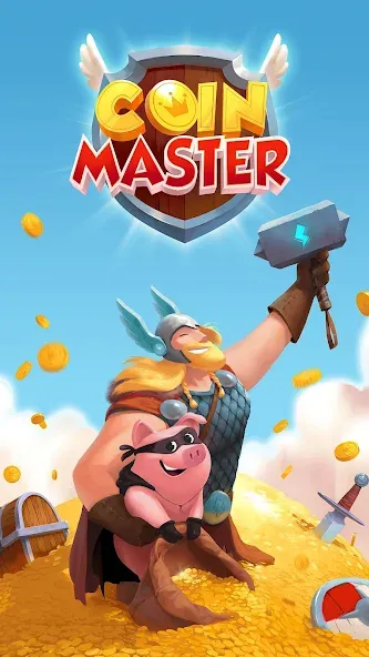 Скачать взлом Coin Master (Коин Мастер)  [МОД Unlimited Money] — стабильная версия apk на Андроид screen 1